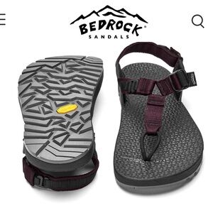 Bedrock Cairn Evo 3D PRO Sandals Vibram Burgundy Sandals!! Women’s 9, Men’s 8